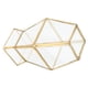 thumbnail image 5 of Contenedor de Almacenamiento de Vidrio Higoodz Vidrio + Cobre Geométrico, 5 of 8