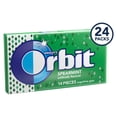 thumbnail image 2 of Orbit Spearmint Sugar Free Gum, 14 Piece Pack 24 Count, 2 of 8