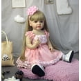 thumbnail image 2 of Muñeca Reborn Pinky Reborn Lovely de cuerpo entero de vinilo para niña, 2 of 7