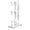 White, variant on Linnome Game Controller Stand Clear Thick Acrylic Dual Slot Storage Rack Anti-Tip Base Desktop Gamepad Display Organizer for All Wireless Controllers