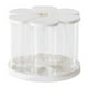 thumbnail image 1 of Contenedor de almacenamiento de alimentos giratorio, frasco, recipiente para mostrador, dispensador de granos, organizador para restaurante, comida, 1 of 8