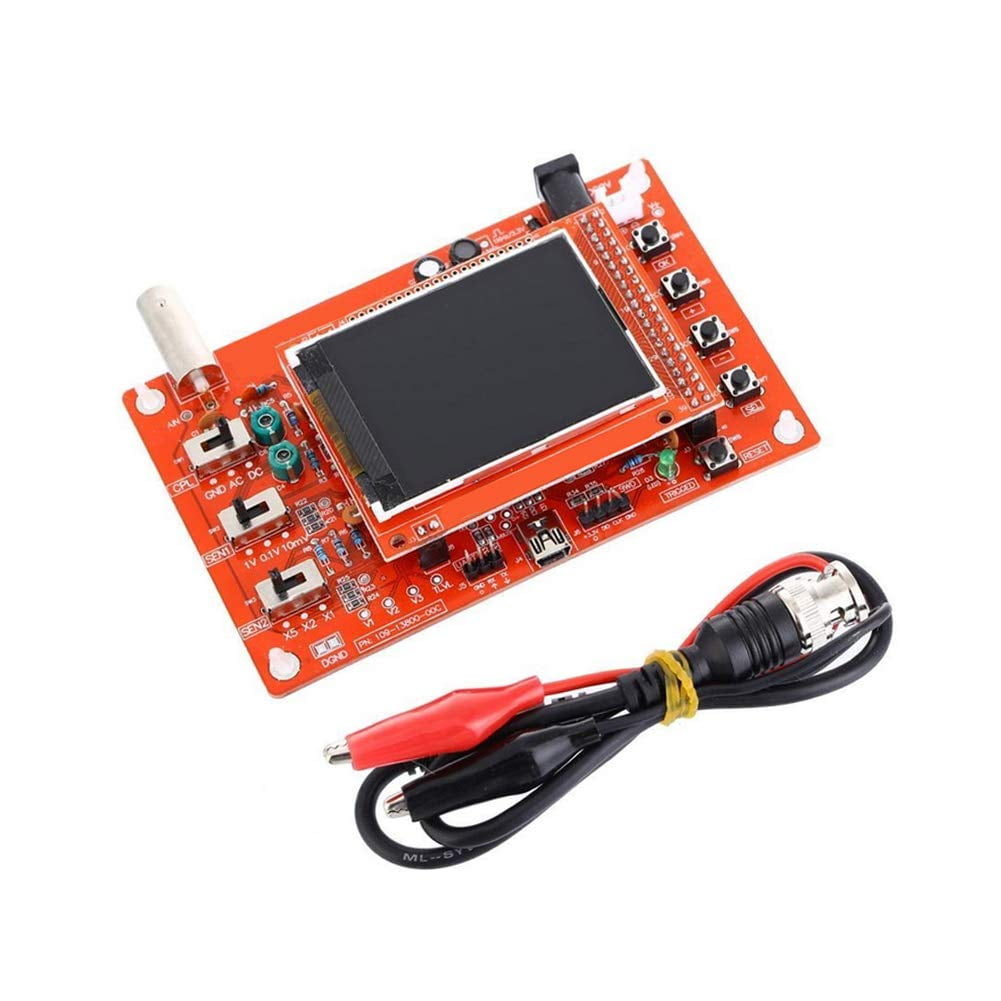 Treedix DSO138 Oscilloscope DIY Kit Handheld Digital Oscilloscope 1msps Real-Time Sampling Rate 2.4 inch TFT Display