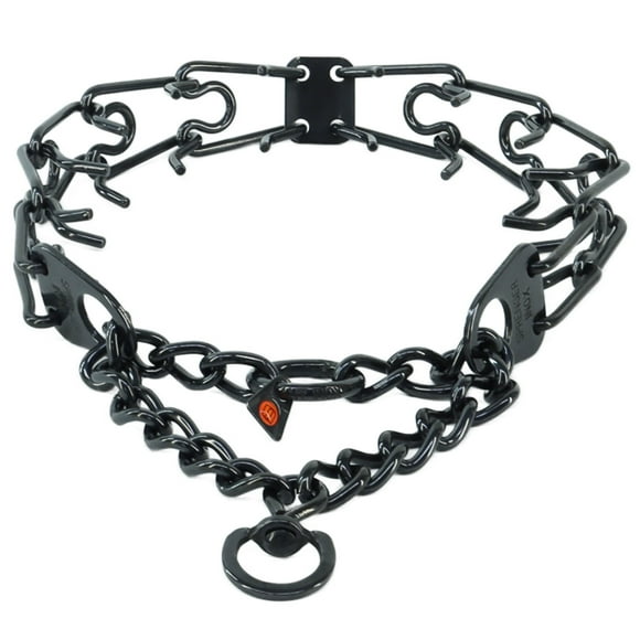 Collar de Entrenamiento para Perros Herm Sprenger Acero Inoxidable Negro 3,25 mm 46 cm