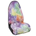 thumbnail image 2 of POLERO Terry Cloth Car Seat Cover Machine Washable, Compatible with Truck Seat Van, Bucket Seat Protector Fit for Sedan Vehicle Tie Dye Dandelion 1 Pack, 2 of 7