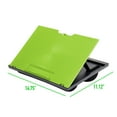 thumbnail image 3 of Mind Reader Adjustable 8 Position Lap Top Desk with Cushions, Green, 3 of 7