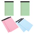 thumbnail image 1 of PEACNNG 6pcs Lined Legal Pads Tearable Pages Ideal for Office and Use, 1 of 8