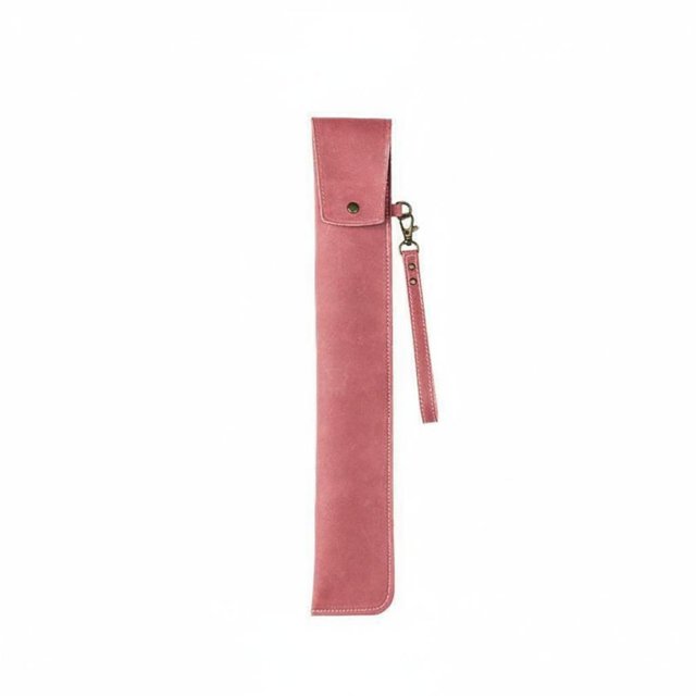 predolo Funda de Cuero para Baquetas Portátil Estuche de Cuero para Palillos de Tambor Construcción Duradera para Bateristas, Actuaciones en Vivo, Ensayos