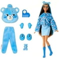 thumbnail image 7 of Barbie Cutie Reveal Care Bears Series Doll & Accessories in Grumpy Bear Plush Costume, 10 Surprises, 7 of 7