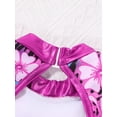 thumbnail image 6 of YiZYiF Girls Sequins Two Piece Ballet Dance Outfit Tank Crop Top with Shorts Dancewear, 6 of 7