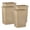 Beige, variant on Superio Large Kitchen Trash Can 13 Gallon, 52 Qt Waste Bin for Kitchen, Garage, Indoor and Outdoor Trash Can (4, Grey)