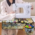 thumbnail image 4 of HELLHERO Horse Sewing Machine Mat to Store Bobbins Washable Storage Bag Fabric Polyester Sewing Machine Mat Organizer for Woman Gifts, 4 of 5