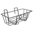 thumbnail image 2 of 1Pc Iron Balcony Hanging Flowerpot Rack Sqaure Railing Fence Planter Holder, 2 of 9