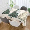 thumbnail image 2 of Yayeee Tablecloths 54" x 54" Rectangle Wrinkle Resistant Party Table Cover, Hand Drawn Christmas, 2 of 8