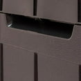Keter Marvel Plus 71 Gallon Outdoor Storage Deck Box, Espresso Brown