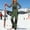 Snow Bibs Women - A01 Army Green, variant on Snow Bibs Women Waterproof Ski Pants Plus Size Jumpsuit Insulated Snowboarding Bib Snowpants Baggy Fleece Overalls