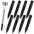 thumbnail image 2 of Monyance replacement stakes for outdoor lights Solar Ground Spikes for Pathway Garden Yard Landscape (10pcs)(6.1X0.43X0.43Inches), 2 of 10