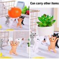 thumbnail image 5 of 10Pcs Dancing Cats Pencil Holder, Cat Pen Holder Mobile Phone Holder, Cute Cat Figure Cat Earphone Holder Cat Gifts for Cat Lovers Home Decoration Orn, 5 of 5