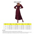 thumbnail image 4 of Vestido largo con cuello cuadrado,Vestido largo de mujer Vestido largo cuadrado de manga larga Vestido largo con cuello cuadrado Vestido largo de manga larga diseñado a medida, 4 of 4