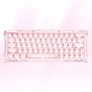 GravaStar Mercury V60 Crystal Rose 60% Gaming Keyboard - Magnetic Hall Effect Switches, 8K Polling, Rapid Trigger, Adjustable Actuation - Crystal Rose