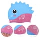 thumbnail image 3 of Gorro de Natación de Silicona de Cartoon de Peces Único 1 Pc Azul Cielo Rojo, 3 of 6