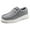 Gray, variant on Ahannie Kids Boys Girls Loafers Slip On Casual Lightweight Walking Shoes(Toddler/Little Kid/Big Kid)