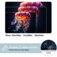 itdsatrgt Doormat Custom Indoor Door Mat, Colorful Jellyfish