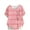 Pink, variant on Womens Embroidered Shirts Linen 3/4 Sleeve Chinese Traditional Mandarin Collar Button Blouse Summer Trendy Tops