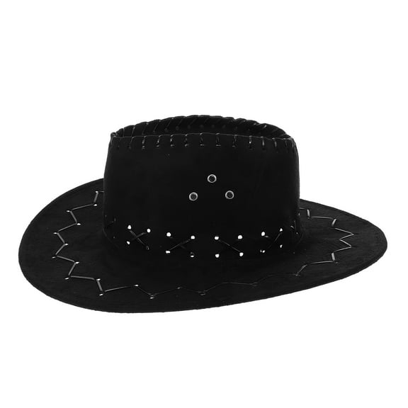 LOLIPPYY Youth Cowgirl Hat Denim Classic Design Party Accessory Unisex Children 1Pcs