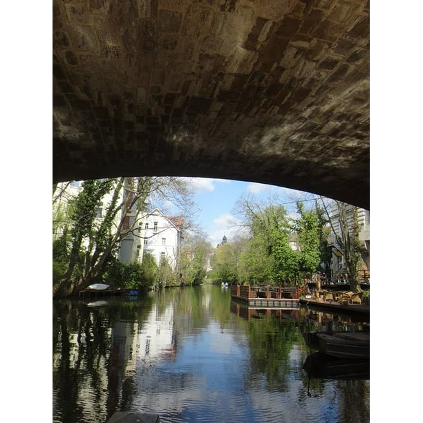Bridge Nature Braunschweig Oker Web River Water Inch By 30 Inch Laminated Poster With Bright Colors And Vivid Imagery Fits Perfectly In Many Attractive Frames Walmart Com Walmart Com