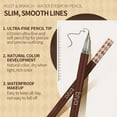 thumbnail image 3 of Automatic Rotating Liquid Eyebrow Pencil For Defined Realistic Brows Waterproof Long Lasting 0.8g, 3 of 8