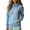 Light Blue, variant on Tqcoqu Women's Quarter Zip Hoodie,Drawstring Hood Long Sleeve Pullover Sweatshirt with Kangaroo Pocket,Casual Fall Winter Solid Top