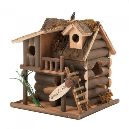 - GONE FISHIN’ BIRDHOUSE