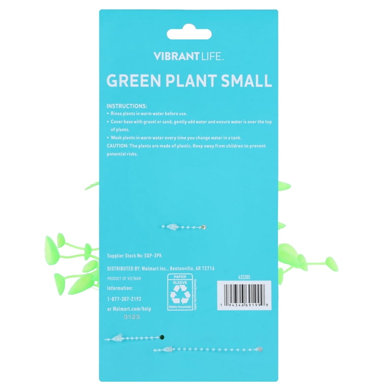 Vibrant Life Small Plant Set, Green, 3 Pieces photo 4
