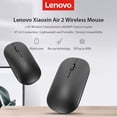 thumbnail image 2 of Indicador óptico Lenovo Xiaoxin Air 2 Wireless Mouse con BT 4.0 Dual-Mode 4000DPI 2.4GHz Laptop Mouse CNC Pulido Mouse para Windows 10/8/7 Laptop PC Computadora Mac Office / Home Lenovo Indicador óptico, 2 of 6