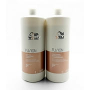 WELLA PROFESSIONALS Fusion Intense Repair Shampoo/Conditioner 33.8 oz Liter Duo