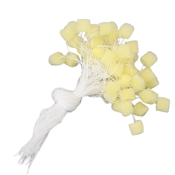 Fugacal Barrera de tapones para los oídos para audífonos, accesorios para audífonos de esponja Barrera para los oídos de tamao compacto con cable para Audiphone Fugacal No se aplica
