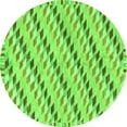 thumbnail image 1 of Ahgly Company Indoor Round Abstract Green Modern Area Rugs, 7' Round, 1 of 4
