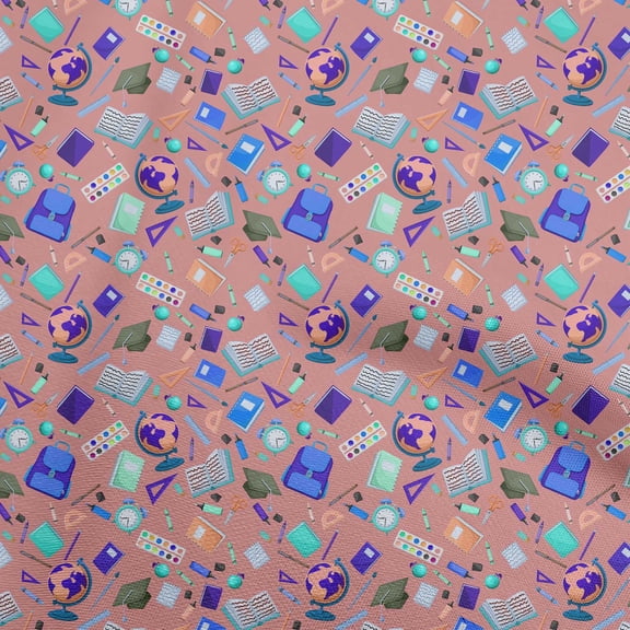 oneOone Viscose Chiffon Light Pink Fabric Kids Diy Clothing Quilting Fabric Print Fabric By Yard 42 Inch Wide
