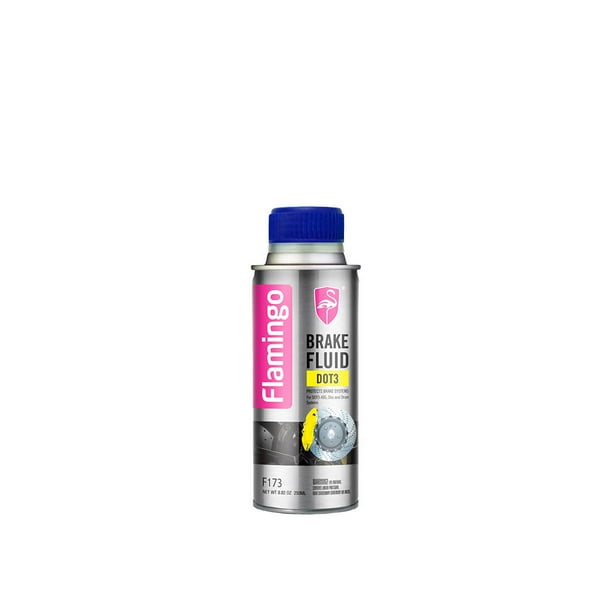 Liquido Para Frenos Dot3 Flamingo De 250 Ml Modelo F173