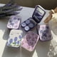 thumbnail image 4 of 1Piece of Two-Pack Contact Lens Box Purple Tulip Portable Traveling Kit Box, 4 of 4