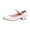 White, variant on Gyujnb Girls Patent Mary Jane Shoes Low Heel Buckle Strap Princess Shoes for School Wedding Prom,10.5-11 Years