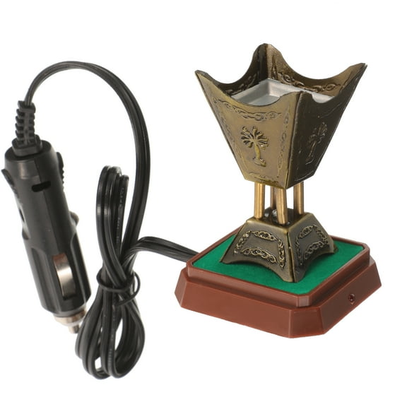 Car Incense Burner Vintage Decor Home Decor Car Incense Pot Aromatherapy Burner Electronic Incense Burner Aroma Burner