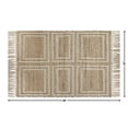 thumbnail image 4 of Better Homes & Gardens Ivory & Natural Interlocking Jute 24" x 36" Accent Rug, 4 of 11