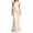 A1-Beige1064, variant on Summer Glam Maxi Dress for Women One Shoulder Ruched Waist Solid Satin Formal Party Gown