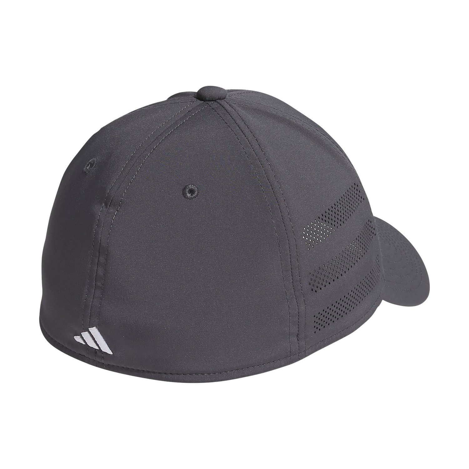 Men's adidas Gameday 4 Stretch Fit Hat Color: Olive Strata