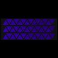 thumbnail image 2 of LiteMark Reflective Stickers Decals for Helmets, Bicycles, Strollers, Wheelchairs - 1 Inch Triangles - Purple, 2 of 2