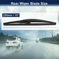 thumbnail image 2 of Unique Bargains X AUTOHAUX 250mm 10' Rear Window Windshield Wiper Blade for 10-16 Nissan Leaf, 2 of 5