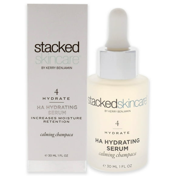 Suero Hidratante de Ácido Hialurónico 1 oz StackedSkincare Suero