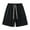 Black, variant on Aofany Men's Multiple Pockets Sports Shorts Running Training Basketball Shorts Casual Baggy Drawstring Summer Shorts