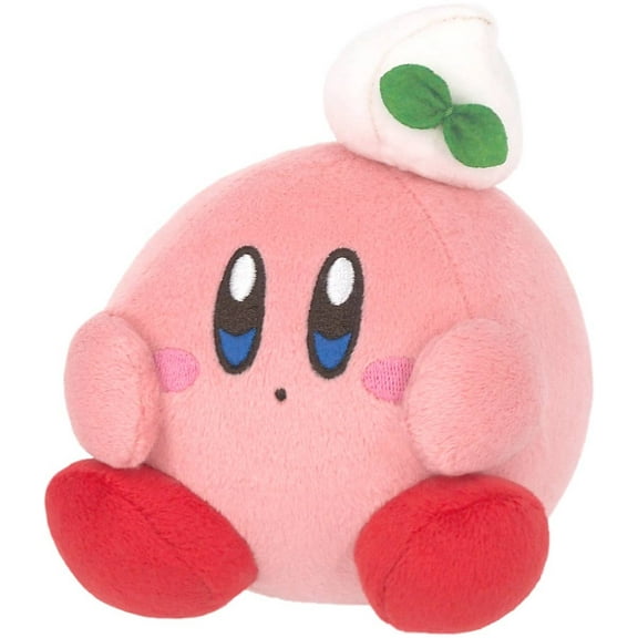 Sanei: Kirby's Dream Buffet: Mini Plush Toy KGF-02 Whipped Cream